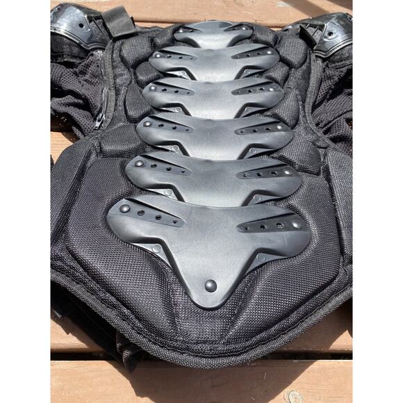 BILT Fall Protection Armour Jacket Motorcycle Small Padded Front Back Elbow - Picture 4 of 7